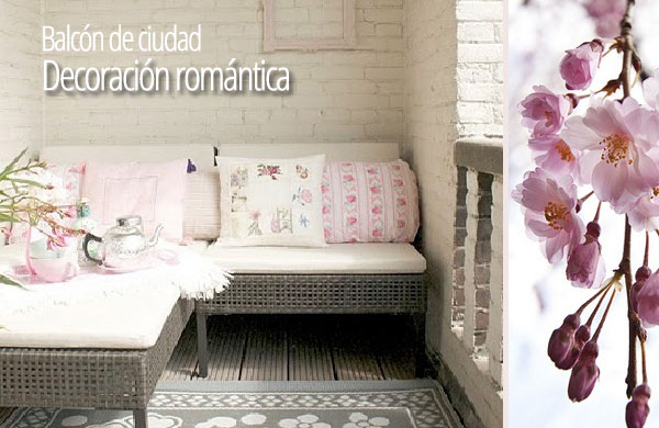 "Balcón romántico" Llénalo de cojines y crea tu espacio...